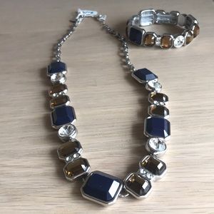 Lia Sophia necklace and bracelet set